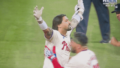 Baseball Player Number 19 Celebrates GIF