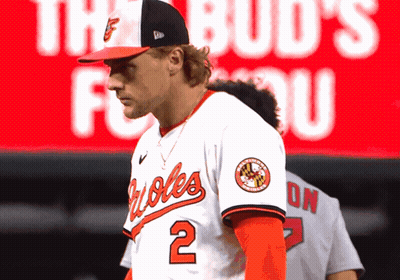 Baseball Player Number 2 In Front Of BUD'S FOR YOU Banner GIF
