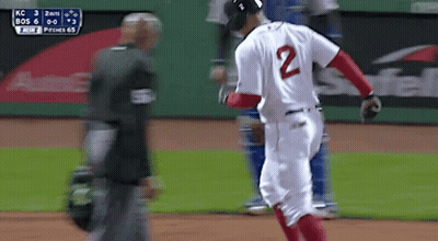 Baseball Player Number 2 Running GIF