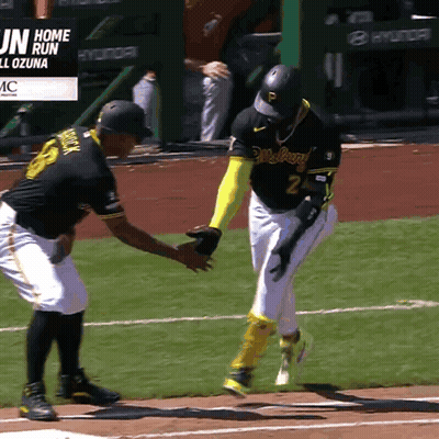 Baseball Player Number 2 Shaking Hands GIF