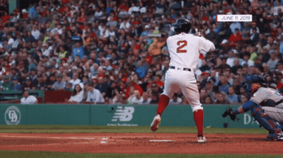 Baseball Player Number 2 Swings At Pitch GIF