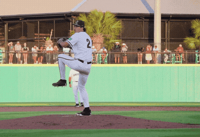 Baseball Player Number 2 Winding Up To Throw GIF