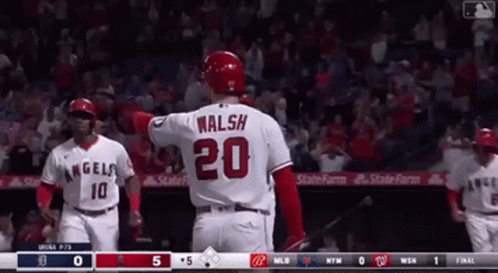 Baseball Player Number 20 GIF