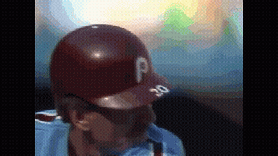 Baseball Player Number 20 GIF