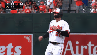 Baseball Player Number 21 Celebrating GIF