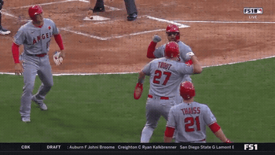 Baseball Player Number 21 GIF