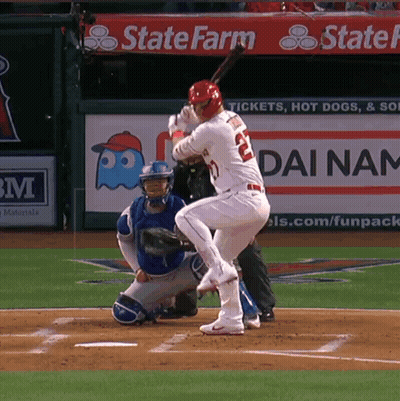 Baseball Player Number 22 GIF