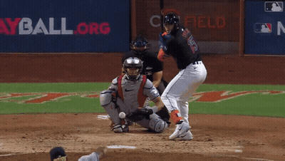 Baseball Player Number 22 GIF