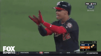 Baseball Player Number 22 GIF