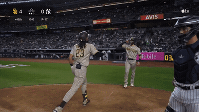 Baseball Player Number 23 GIF
