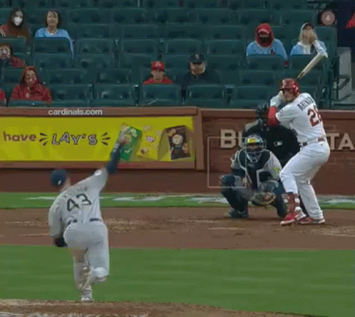 Baseball Player Number 23 Swinging Bat GIF