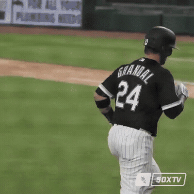 Baseball Player Number 24 GIF