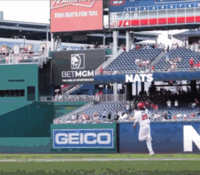 Baseball Player Number 25 Running GIF