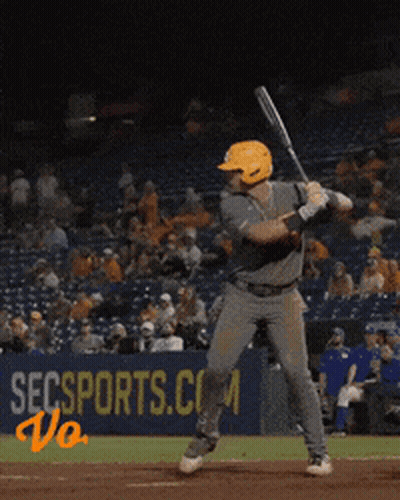 Baseball Player Number 25 Swinging Bat GIF