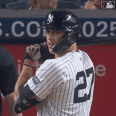 Baseball Player Number 27 GIF