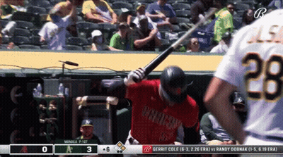 Baseball Player Number 28 GIF
