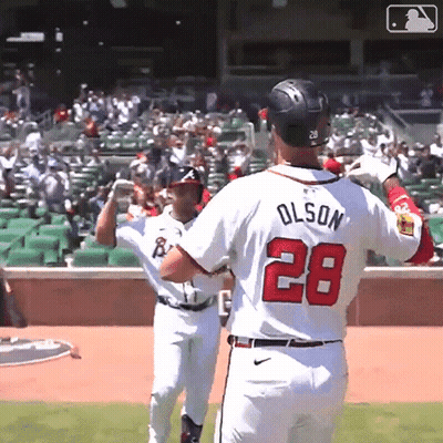 Baseball Player Number 28 GIF