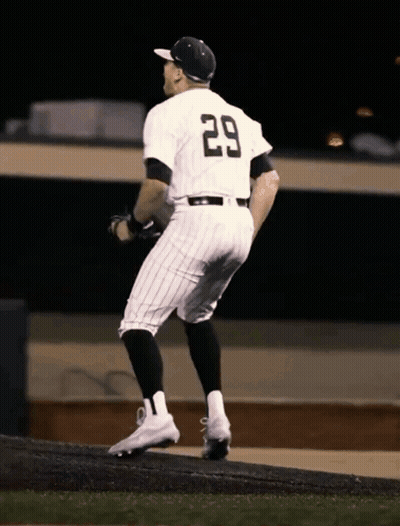 Baseball Player Number 29 GIF