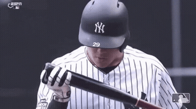Baseball Player Number 29 Holding Bat GIF