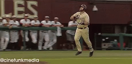 Baseball Player Number 29 Running Toward Home Plate GIF
