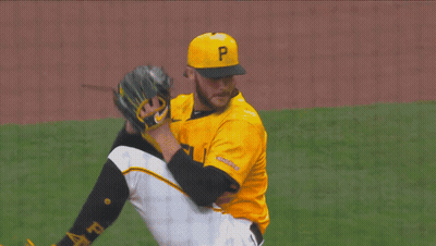 Baseball Player Number 3 Swinging GIF