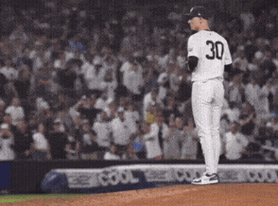 Baseball Player Number 30 GIF