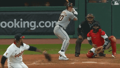 Baseball Player Number 30 Batting GIF