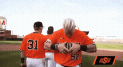 Baseball Player Number 31 GIF
