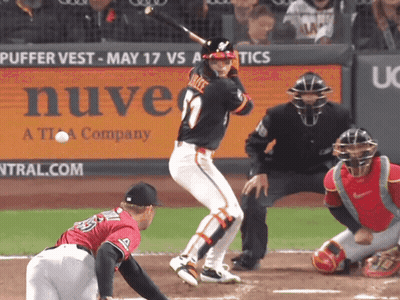 Baseball Player Number 31 GIF