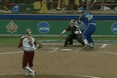 Baseball Player Number 33 GIF