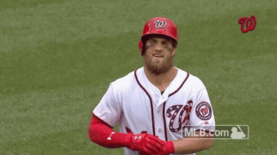 Baseball Player Number 34 GIF