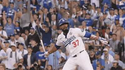 Baseball Player Number 35 About To Hit GIF
