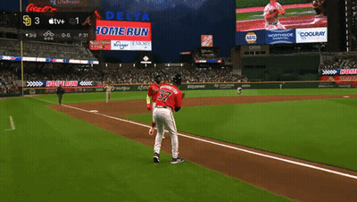 Baseball Player Number 37 GIF