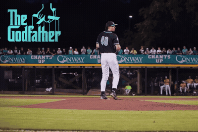 Baseball Player Number 40 On Mound GIF