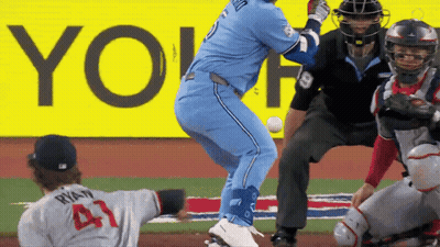 Baseball Player Number 41 GIF
