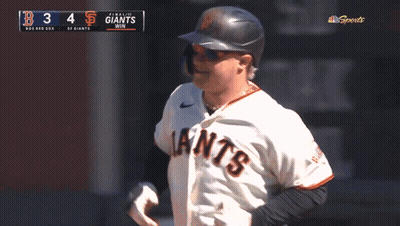 Baseball Player Number 41 GIF