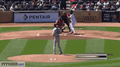 Baseball Player Number 41 GIF