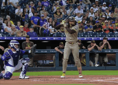 Baseball Player Number 44 At Bat GIF