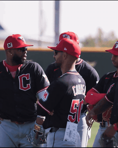 Baseball Player Number 50 Talking GIF