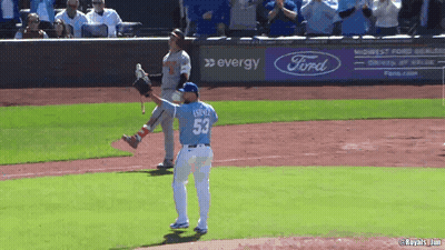 Baseball Player Number 53 GIF