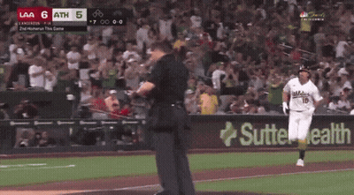 Baseball Player Number 54 Running GIF