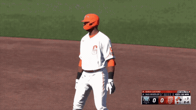 Baseball Player Number 6 On Field GIF
