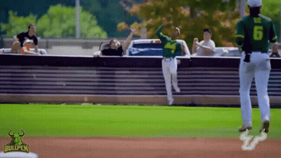 Baseball Player Number 6 Running To Base GIF