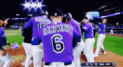 Baseball Player Number 6 GIF