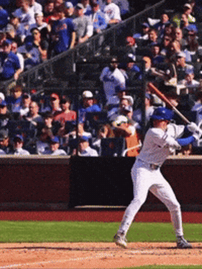 Baseball Player Preparing To Swing GIF
