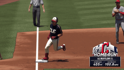 Baseball Player Ready To Swing With Sherwin-Williams Ads GIF