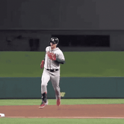 Baseball Player Running GIF