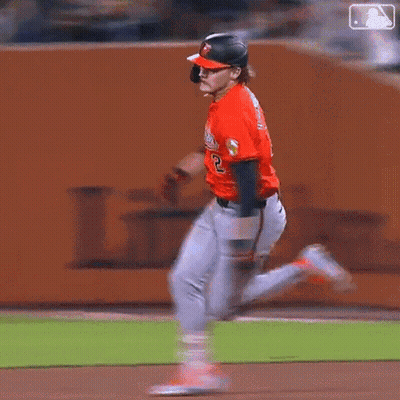 Baseball Player Running During Game GIF
