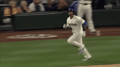 Baseball Player Running On Field GIF