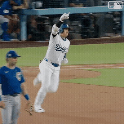 Baseball Player Running Towards Home GIF